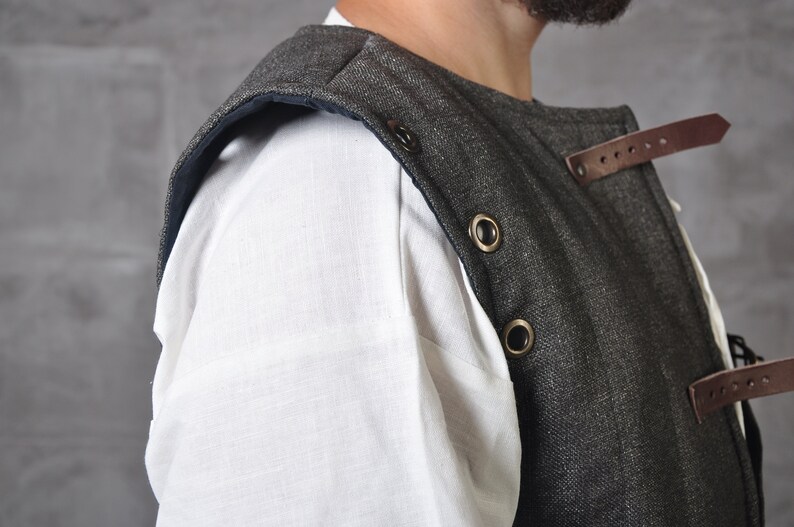 Medieval Gambeson for Historical Events Light Fencing Etsy