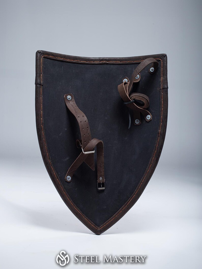 Medieval Knight Shield 15th Centure Armor, Shild With Leather Edge ...