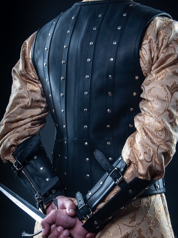 Renaissance Leather Jacket for Medieval Reenactments - Etsy