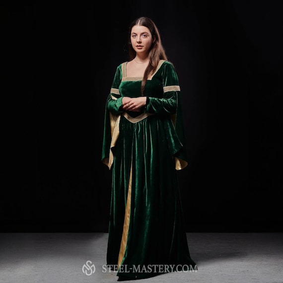 green velvet princess dress Ivy Velvet Princess Dress S – OMNIA