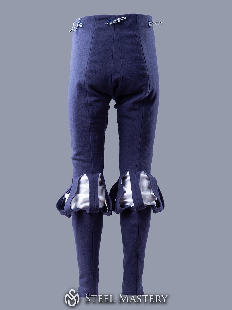 Tight renaissance wool chausses pants, Renaissance outfits men,