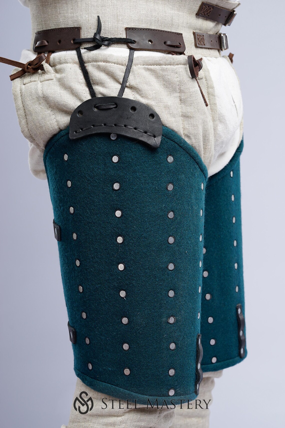 Thigh Protection, Brigandine Leg Armor, HEMA Training Gear, HEMA Combat ...