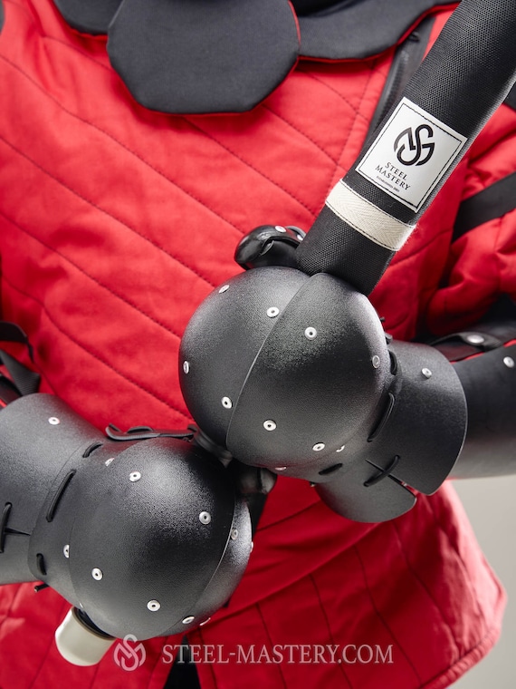 Protected Gloves for Fencers Soft Armor and HEMA Hand Etsy