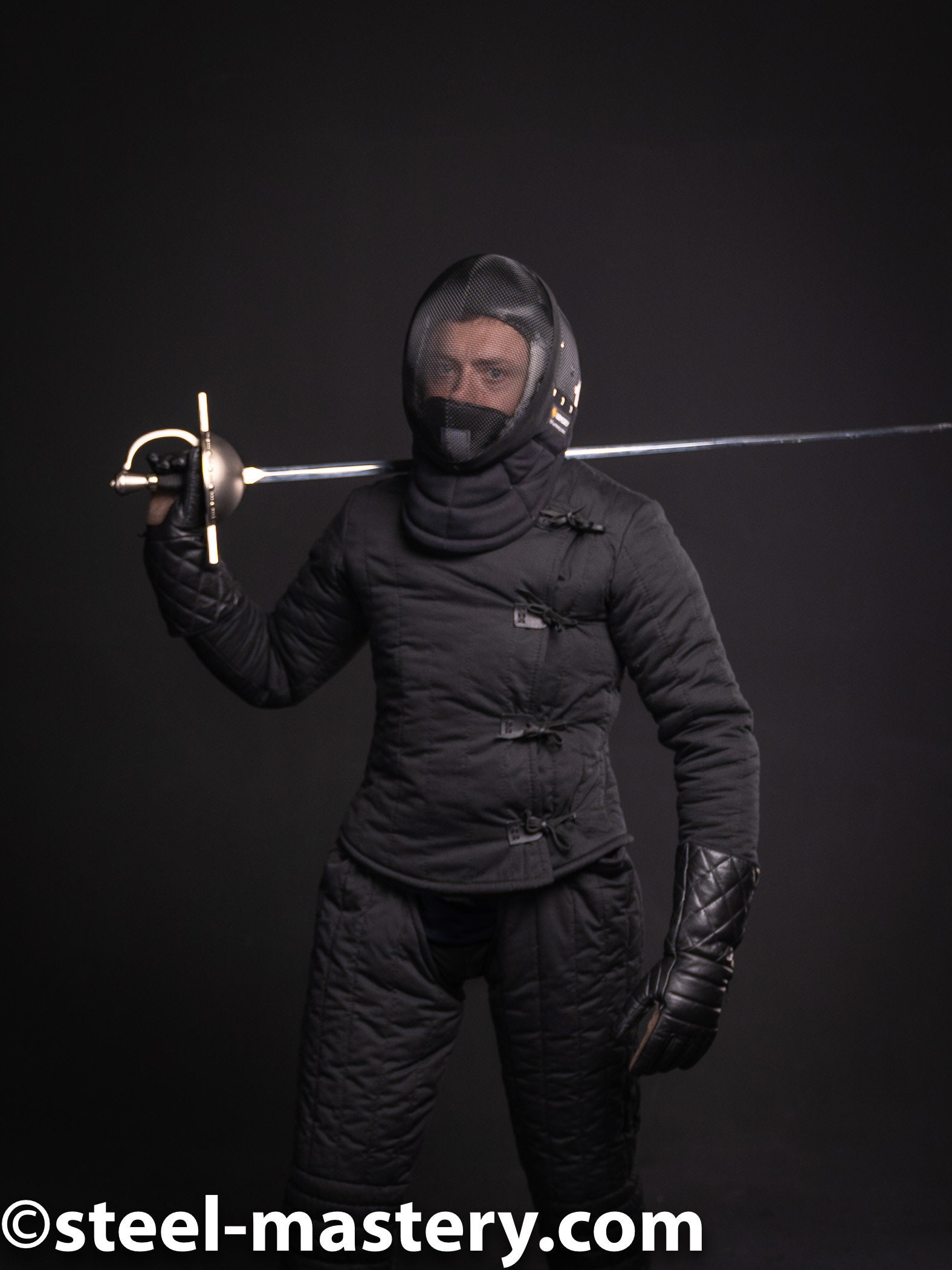 HEMA 用 350N フェンシング ジャケット、身体保護用ガンベソン、中世  