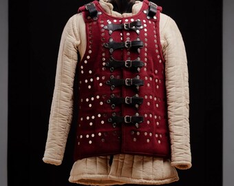 Handmade Brigandine Armor: Medieval Knight SCA Combat Body Armour
