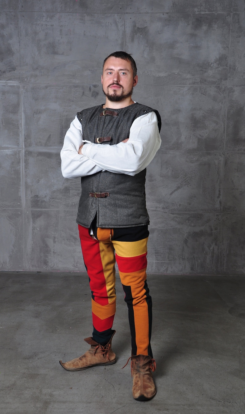 Medieval Gambeson for Historical Events Light Fencing Etsy