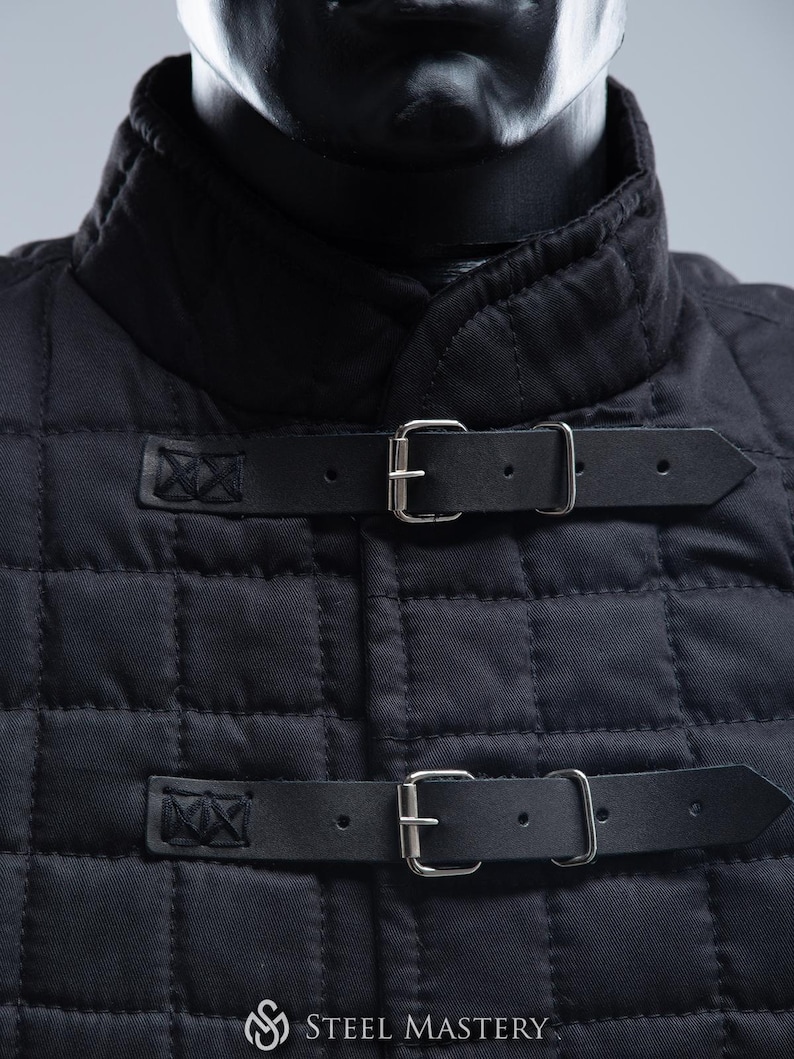 Neck Protection Pattern Padded Gambeson Collar, Medieval Neck Protection, LARP HEMA Gear - Etsy