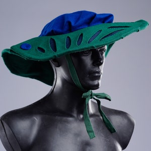 Chapeau de cosplay médiéval, couvre-chefs Landsknecht, art médiéval, tenue de costume de Landsknecht, chapeau de cosplay personnalisé, vêtements de GN