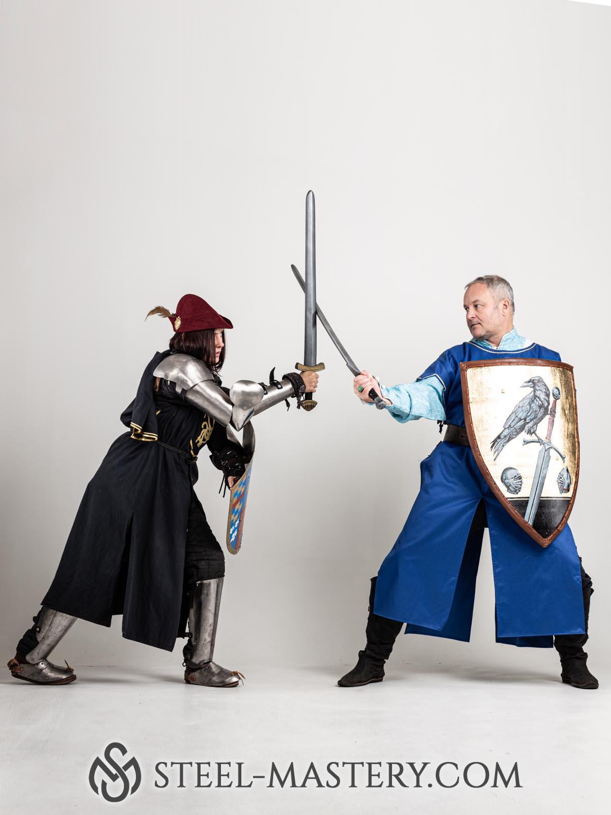 SCA Combat Shield, Reenactors Safety Shield, LARP Triangle Shield ...