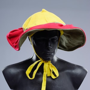 Chapeau Landsknecht, couvre-chefs médiévaux, béret Landsknecht, cosplay renaissance, casquette Landsknecht, casque de festival