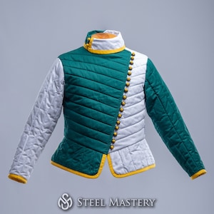 Jacket for fencing, Martial Arts, HEMA Jacket, Fencing gear gambeson, Training Jacket, Light armor gambeson, SCA mens