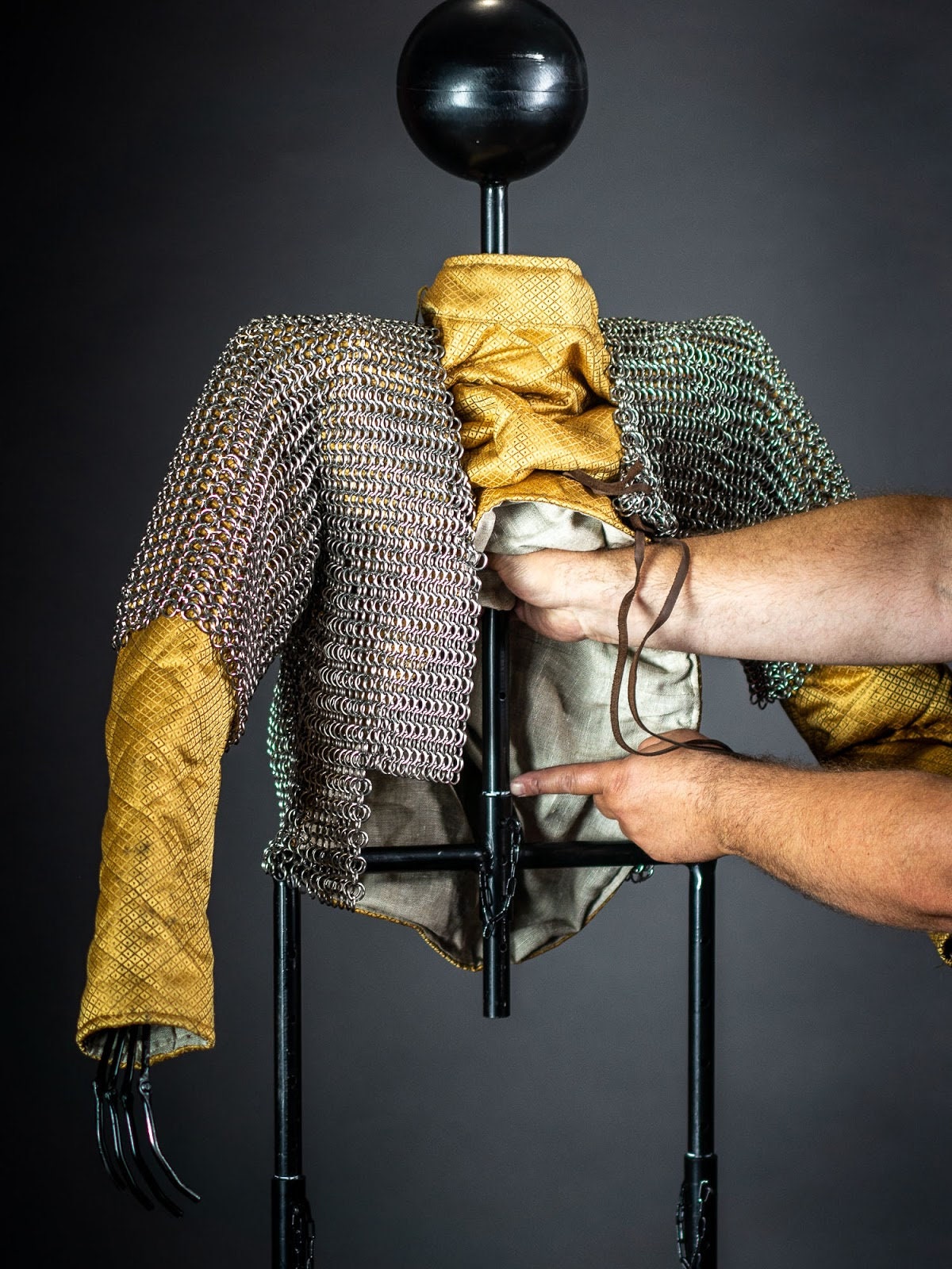 Full Body Armor Steel Mannequin Medieval Body Armor Etsy