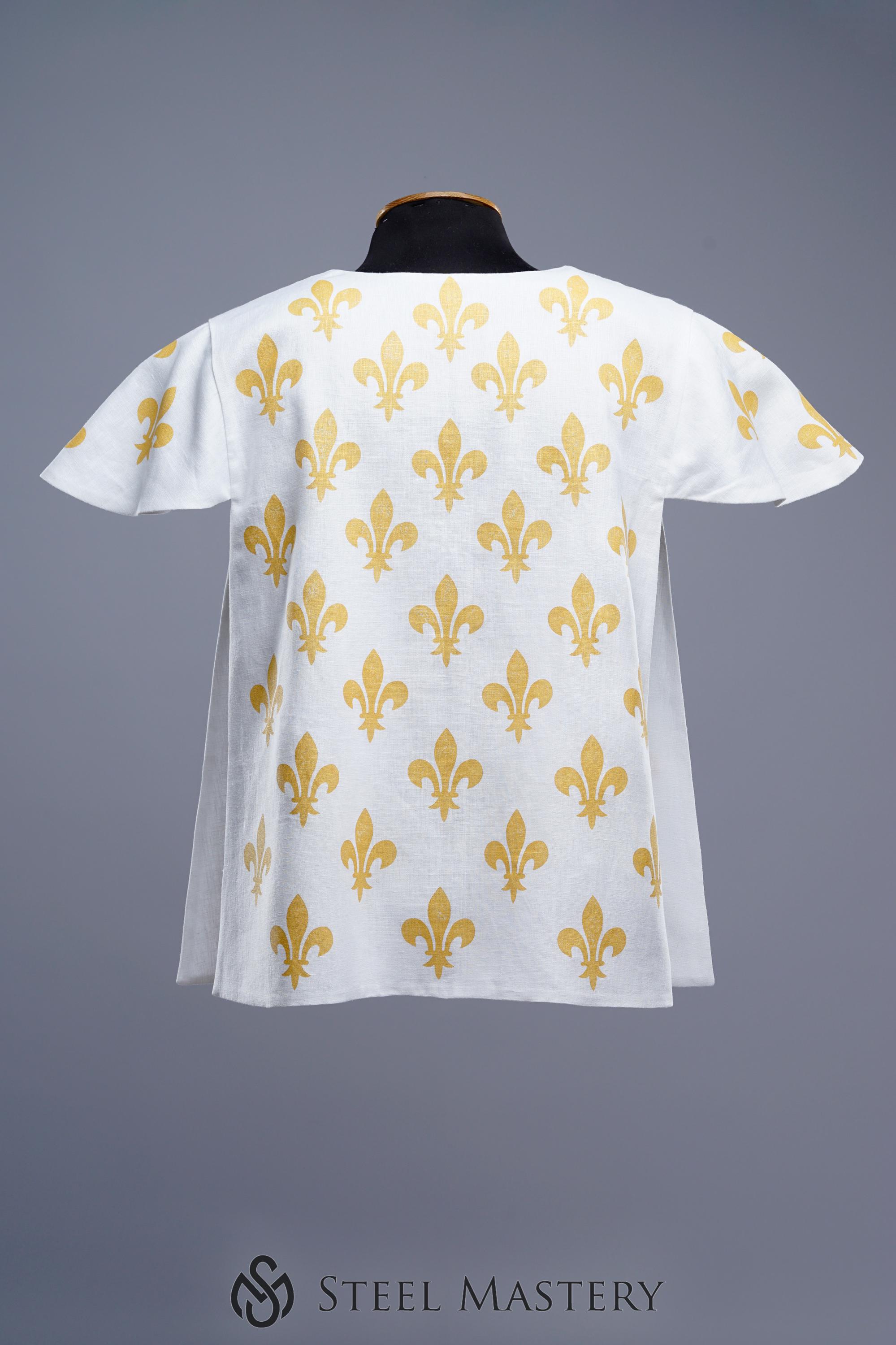 LARP Linen Tabard, Cosplay Tunic, Cotton Medieval Tabard, Custom ...