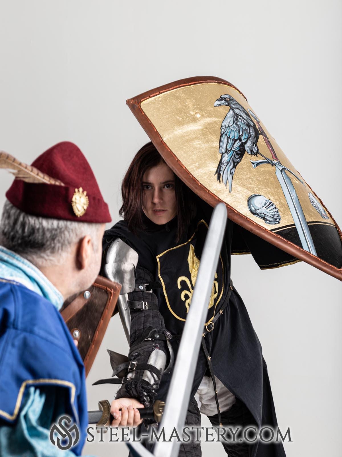 SCA Combat Shield, Reenactors Safety Shield, LARP Triangle Shield ...