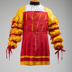 Déguisements pour pourpoints Landsknecht, tenue complète médiévale, costume Renaissance pour hommes, cosplay Landsknecht, pantalon et chapeau Landsknecht, hommes Renfair