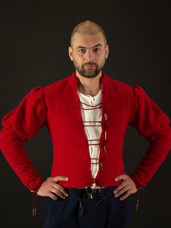 Medieval Cotton Doublet in the Burgundian Style of the XV - Etsy