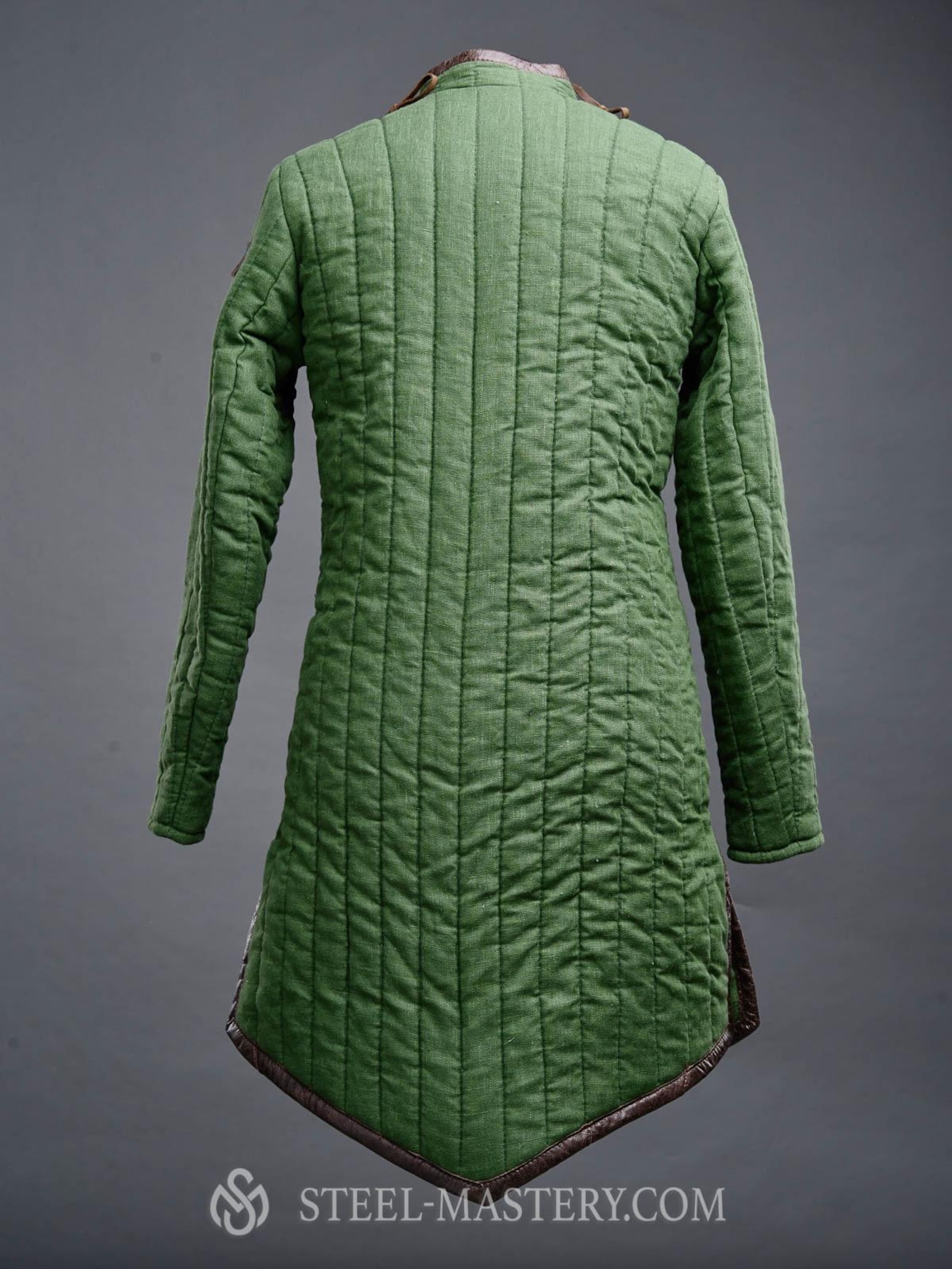 Sca Jacket SCA Long Green Gambeson Jacket, HEMA Gear, Armor Surcoat Gambeson ...