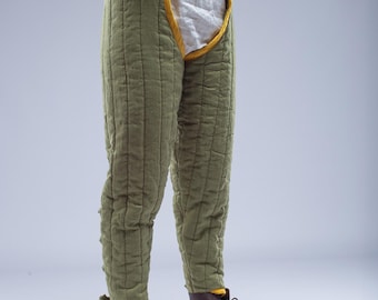 HEMA Padded pants, Medieval linen chausses, SCA pants, LARP clothes, Hema gear, Medieval larp pants, Linen pants