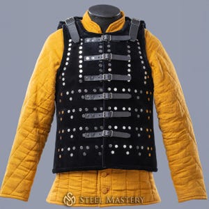 Stainless Steel Brigandine Armor, Knight Body Armor, SCA clothing, Medieval armour, Chest armor, Medieval Warrior Combat