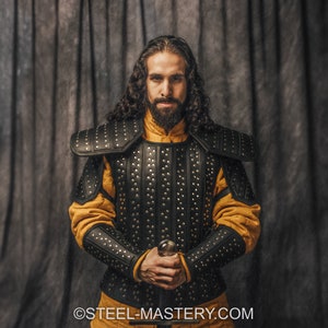 Leather Armor Kit of the Witcher, Fantasy leather armor, Cosplay Witcher clothes, Geralt of Rivia armor made by Steel Mastery