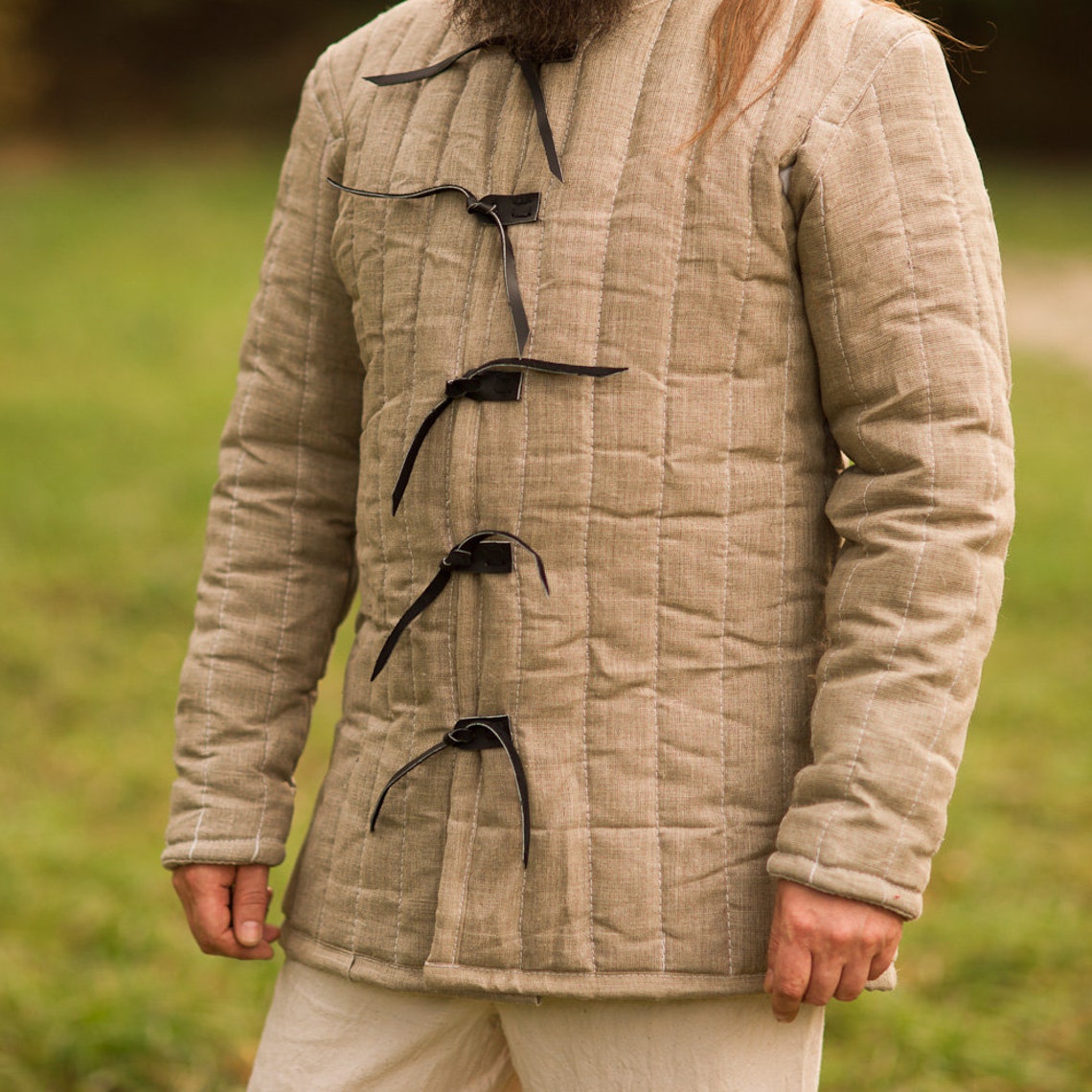 Classic style padded Gambeson Gambeson for medieval events Etsy