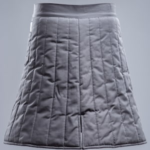 HEMA Skirt 350N , Female armor for body protection, Fencing gear, Quilted Waist Armor for LARP, SCA, Renaissance & Historical Reenactments