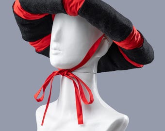Landsknecht Hat, Padded Brim, Medieval Cosplay Headwear