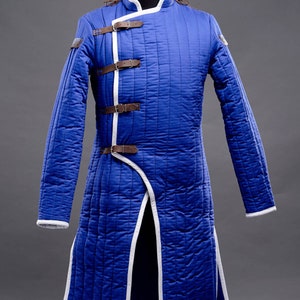 HEMA Style gambeson for body protection, Padded armor for Reenactment, Custom Medieval coat for historical events