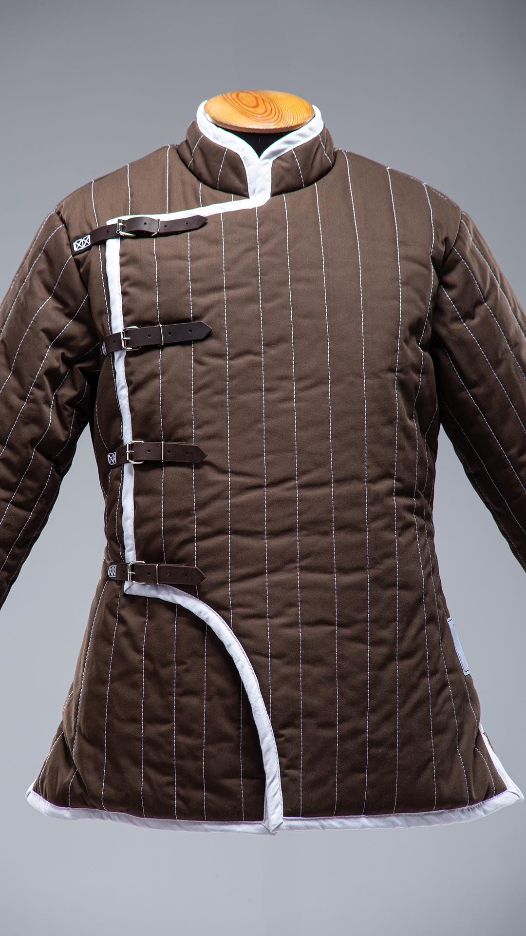 Short Gambeson, Medieval Padded Arming Jacket, Reenactment LARP Armor ...
