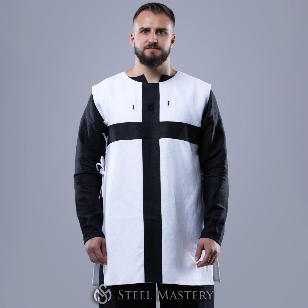 Custom Medieval Tabard, Reenactment Tunic, Steel Mastery - Etsy