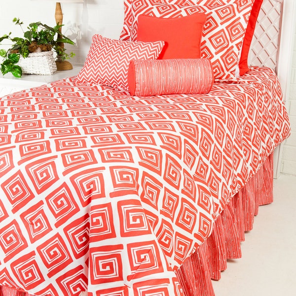 Chevron Bedding Set Etsy