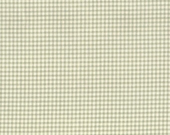 18" Tailored Queen Bedskirt in French Country Seafoam Green Gingham