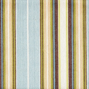 215 cm lange Taschenvorhänge, Belmont Seaglass Blue Stripe, Ungefüttert