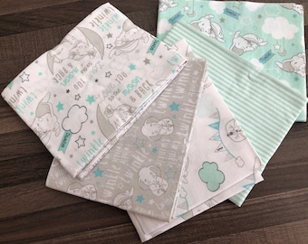 Bag of Cotton Fabric Scraps 150g Lucky Dip Remnants-Novelty Animal Floral Crafts