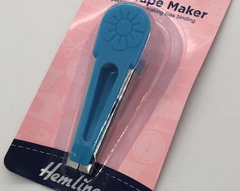 Hemline Bias Tape Maker 12mm / 1/2" - para vestir, coser, tapicería