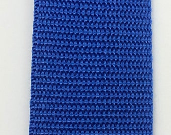 Blue Woven Tape 37mm/1.5" Polyester - good quality - fast shipping