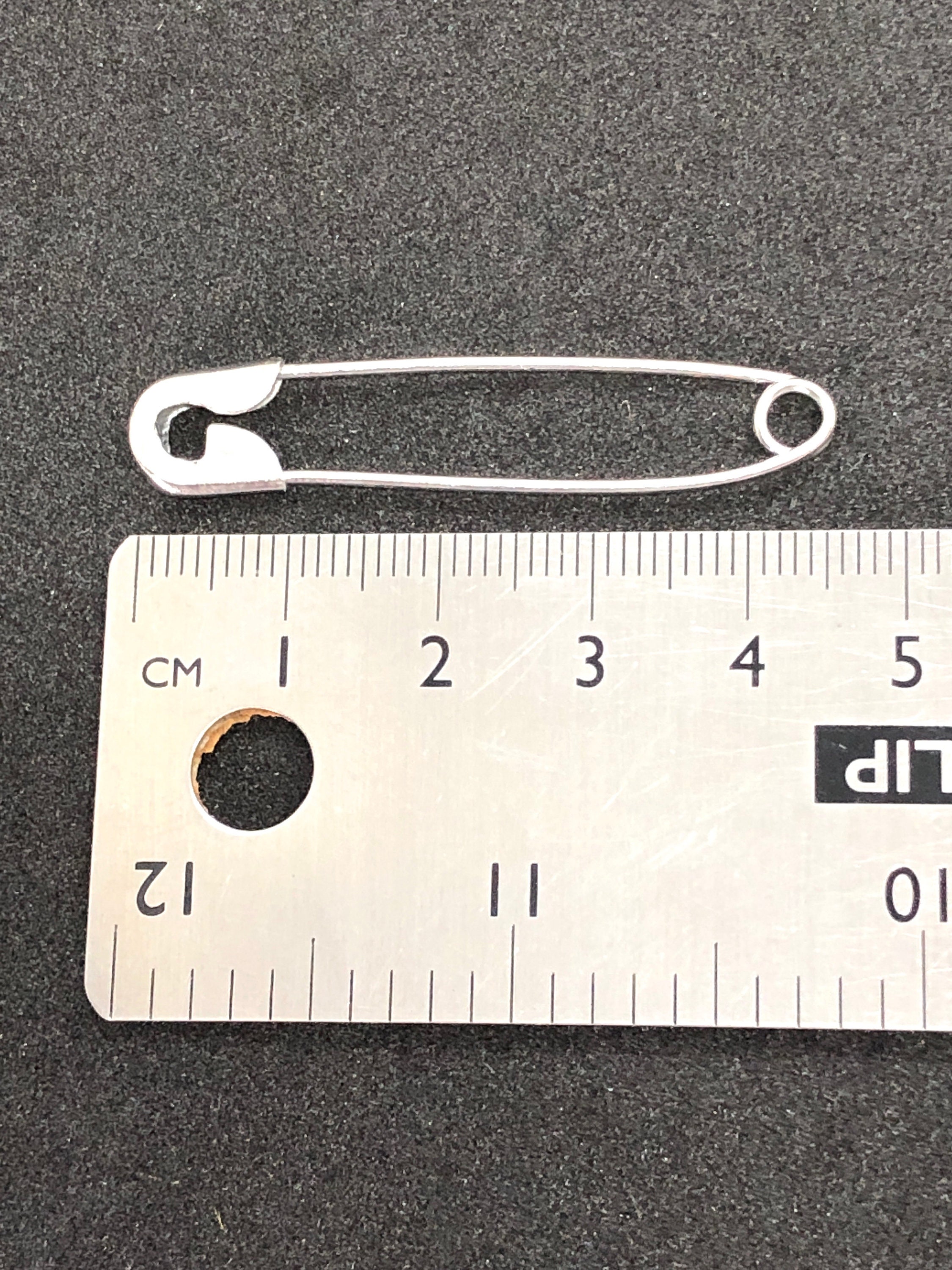 Pack of 12 Metal Safety Pins for Quilting Sewing Etsy UK