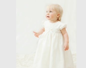 Christening Dress - Baptism Dress - Baby Dress - Blessing Dress - Girls Christening Outfit - Baptism Outfit for Girls - Violet Baptism Dress