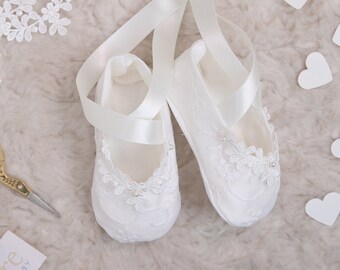 Babyschoenen - Doopcadeau - Dooplaarzen - Doopschoenen - Doopschoenen - Zegenschoenen - Babylaarzen - Ava Dooplaarzen