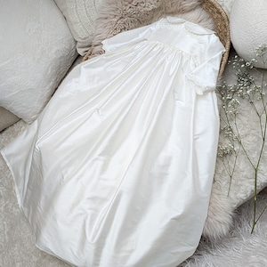 Christening Gown -  Baptism Gown - Unisex Christening Gown - Unisex Baptism Gown - Boys and Girls Baptism Gown | &#39;Paris&#39; by Adore Baby