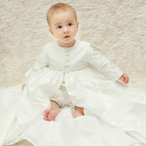 Abrigo de vestido bautizo 'Oliver' de Adore Baby - Etsy