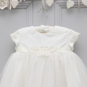 Baptism Gown for Girls - Ariana - Only one available - 0-3 months - Final Sale