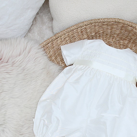 Baptism jumpsuit hotsell