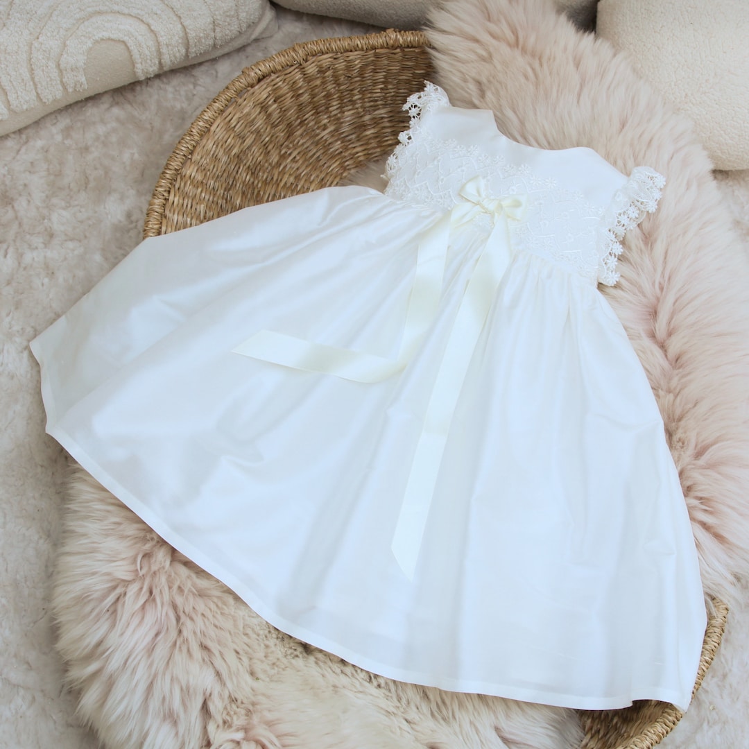 Christening Dress Baptism Dress Baby Girl Baptism Dress Baby