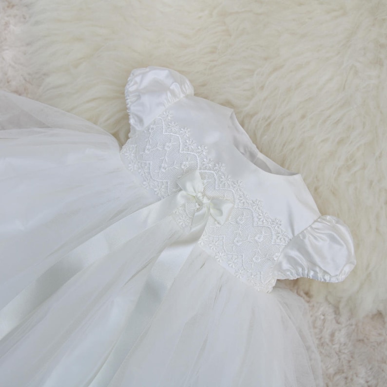 Christening Gown Lola Baptism Gown Christening Dress Etsy UK
