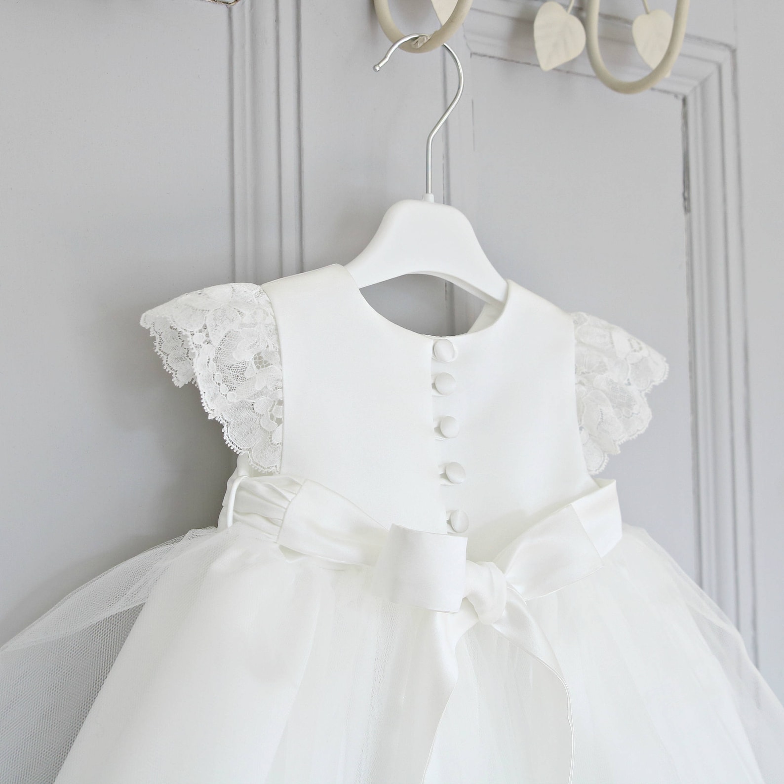 Christening Dress Baptism Dress Baby Girl Baptism Dress Etsy UK