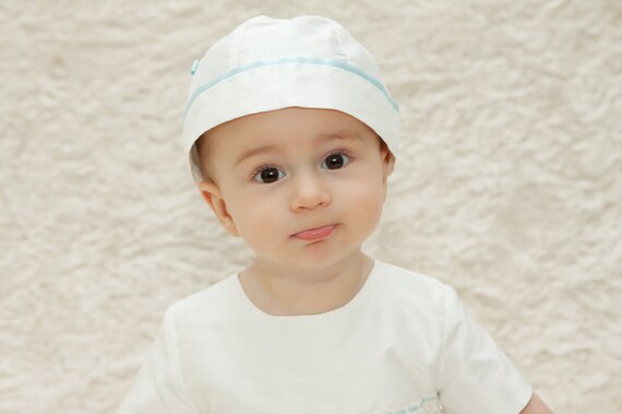 christening hat