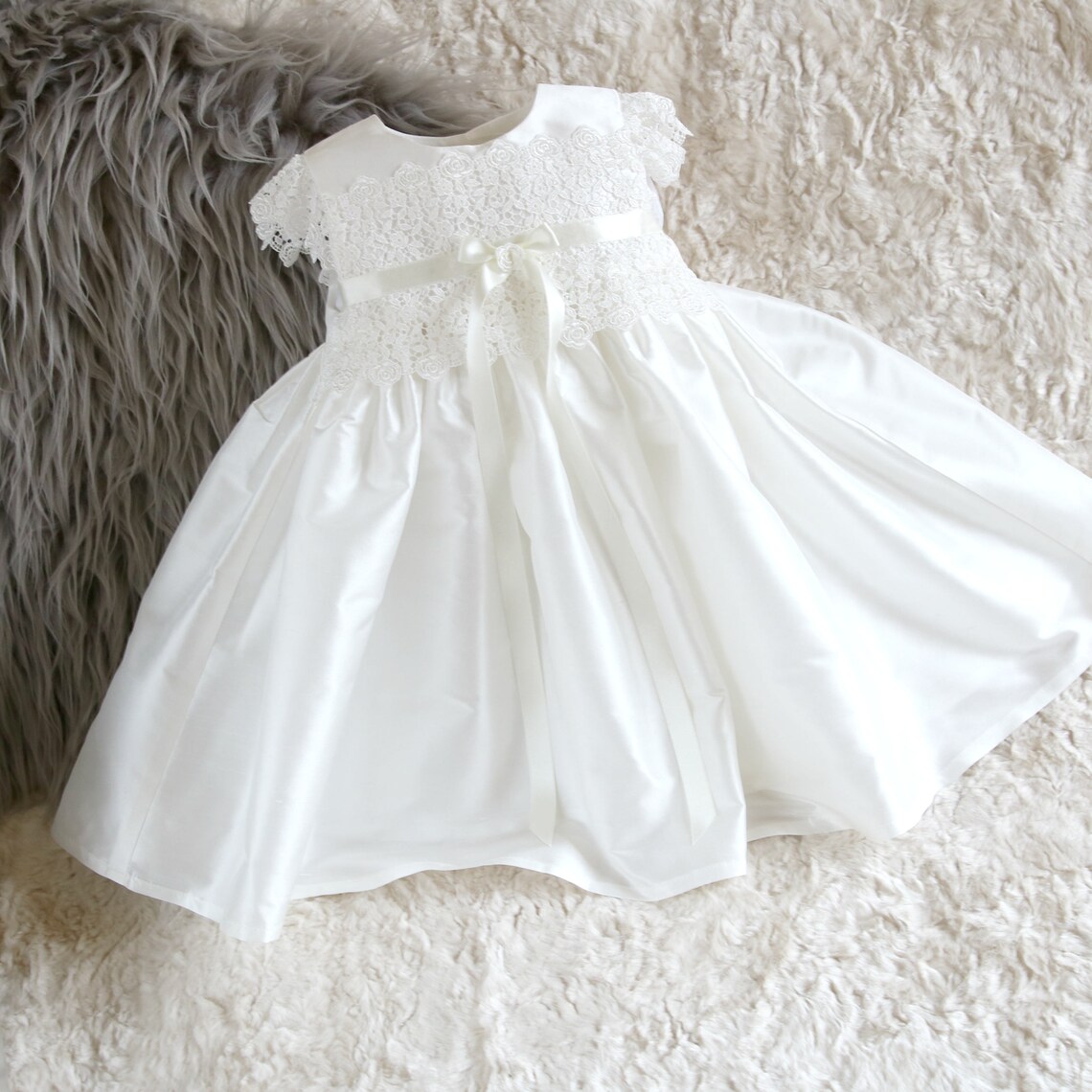 Rachel Girls Baptism Dress and Christening Dress and Etsy