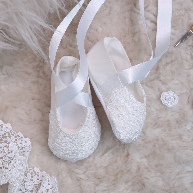 baby christening booties