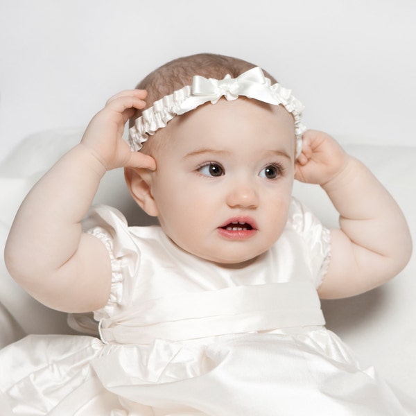 Baptism Headpiece Etsy